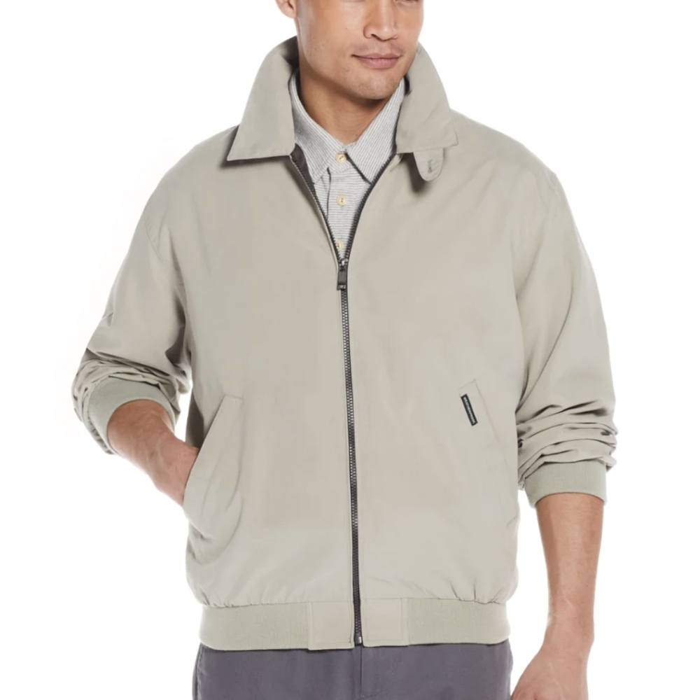 Weatherproof Golf Jacket in Fog, Size Large